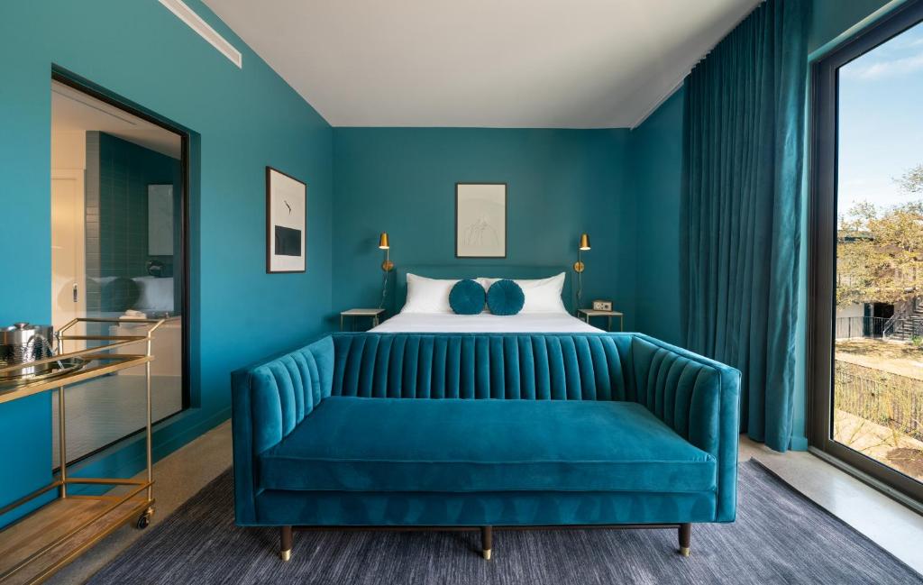 Area soggiorno di The Ruby Hotel