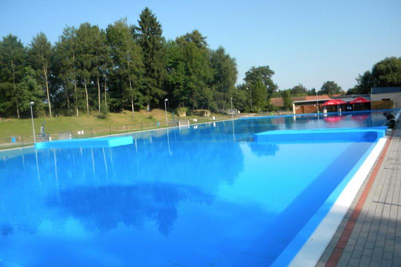 Bazén v ubytování Chatka u Horalíků nebo v jeho okolí