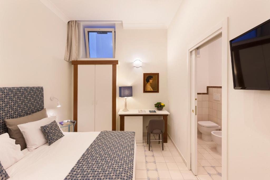 TV a/nebo společenská místnost v ubytování Rosa Magra Guest House