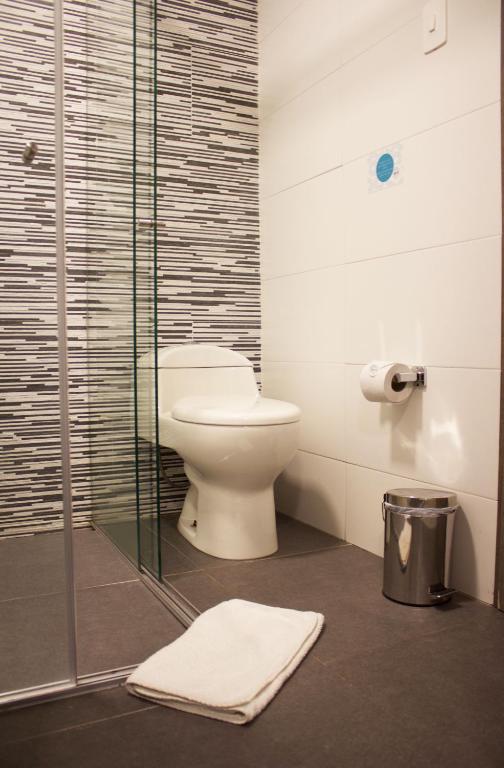 Koupelna v ubytování Agora Suites Self-Service Boutique Hotel