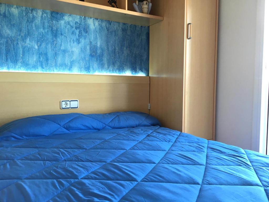 Postel nebo postele na pokoji v ubytování Casa con vistas al mar