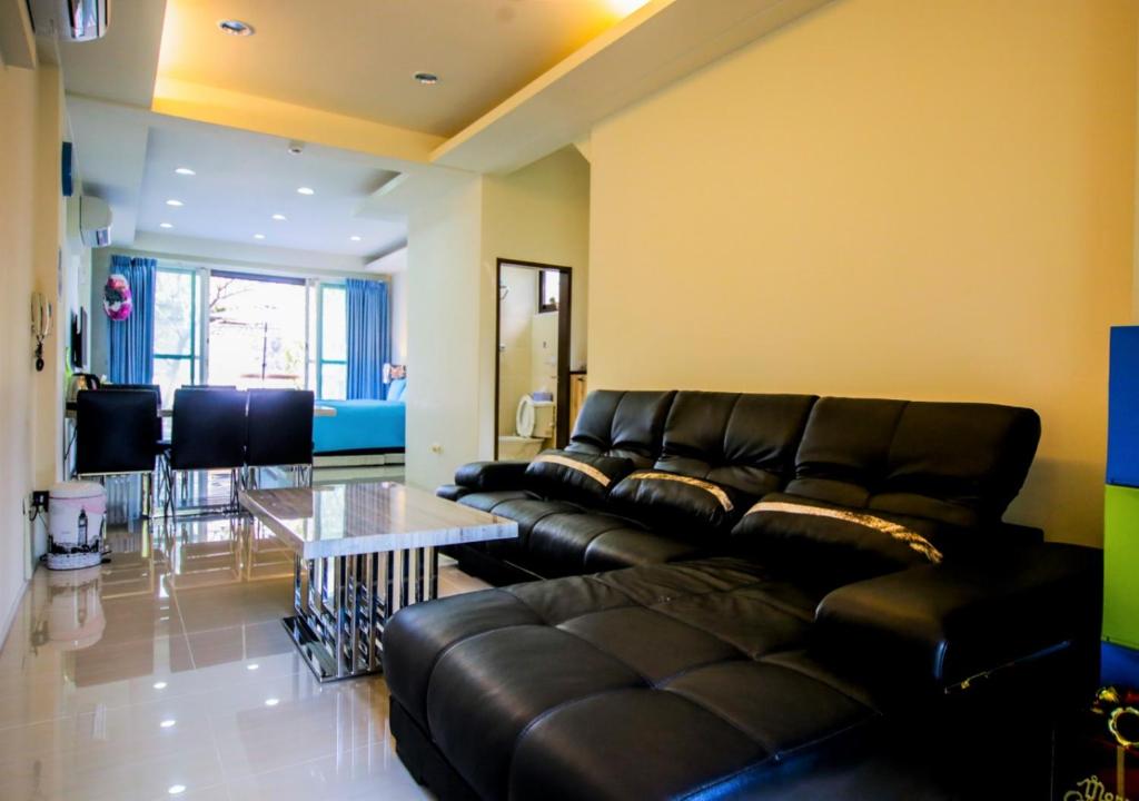 Posezení v ubytování Sanyi Wei Wei Feng B&B
