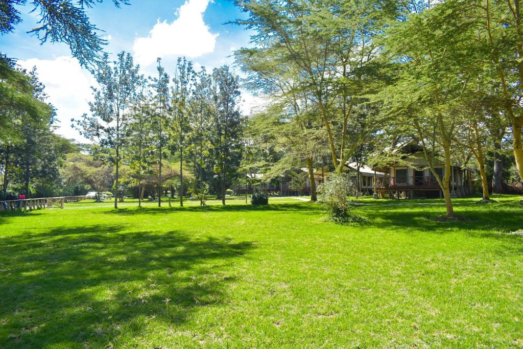 Zahrada ubytování Lake Naivasha Crescent Camp