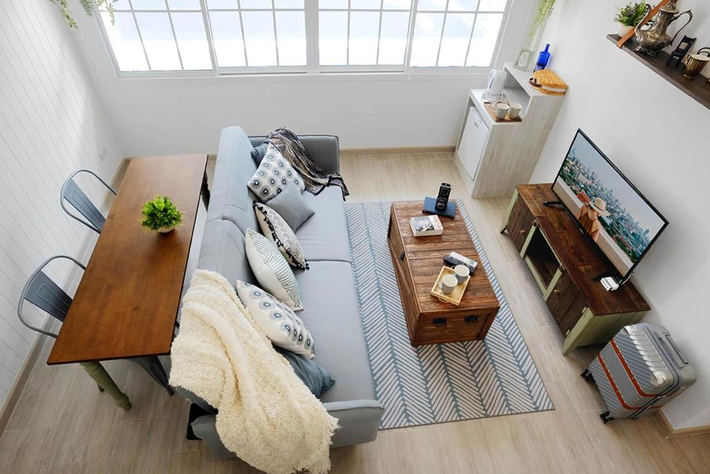 TV/trung tâm giải trí tại Hide and Seek Boutique Hometel
