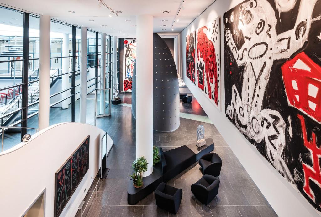 Posezení v ubytování Penck Hotel Dresden
