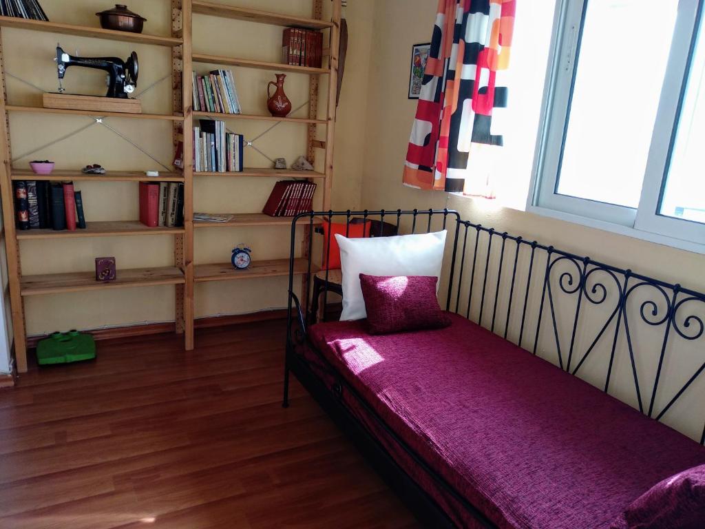 Knižnica v apartmáne