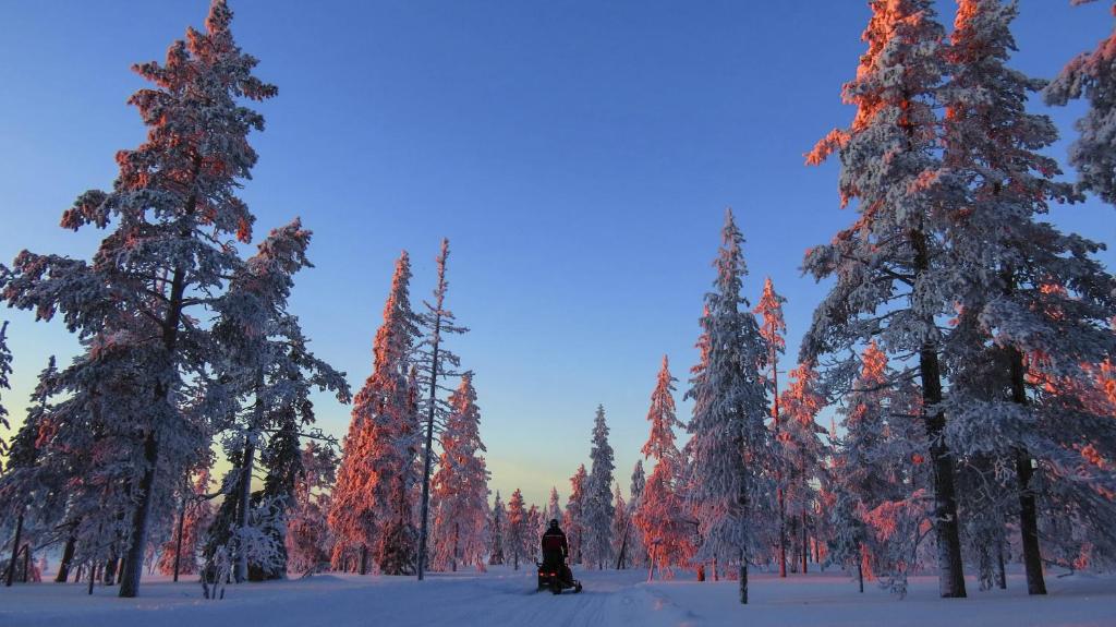 Lapland Hotels Sky Ounasvaara v zimě