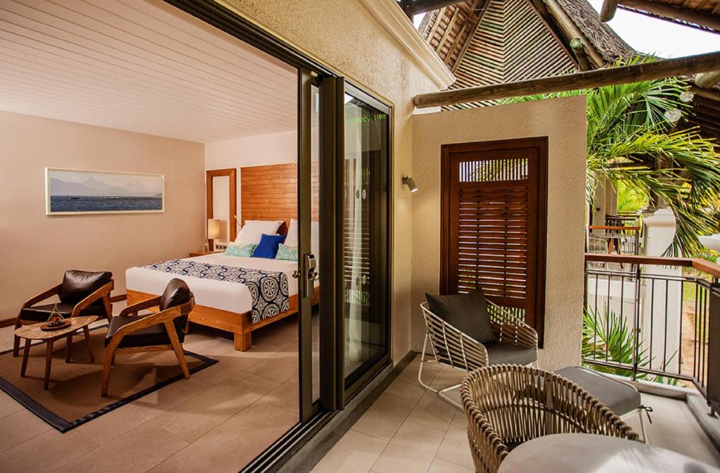 Balkón nebo terasa v ubytování Paradis Beachcomber Golf Resort & Spa
