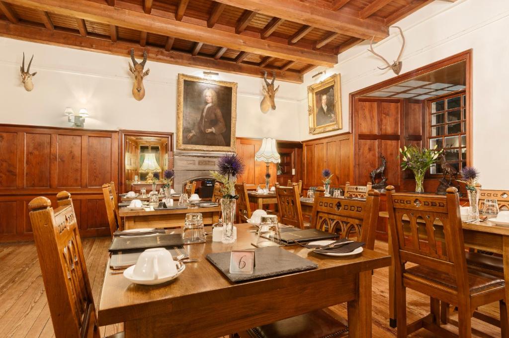 Restaurace v ubytování Barcaldine Castle