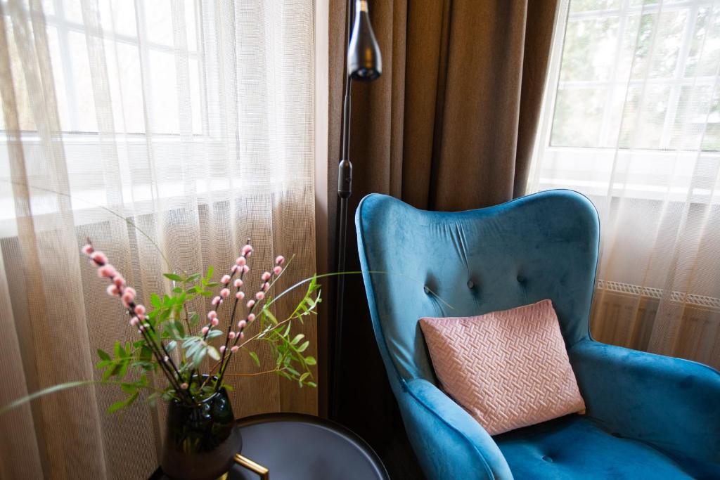 Posezení v ubytování Boutique Hotel Poppenbütteler Hof