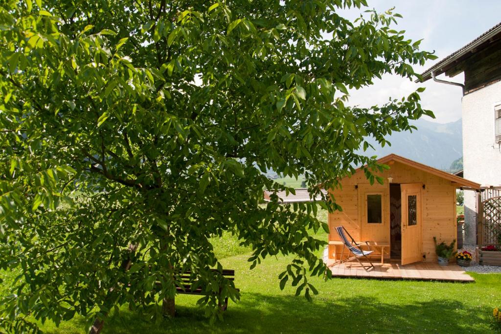 Zahrada ubytování Ferienwohnung Kreidl