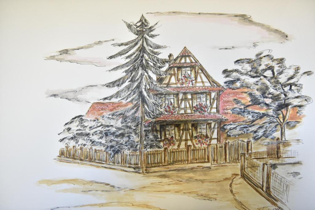 Fotografie z fotogalerie ubytování Maison d'hôtes Aux Deux Cigognes v destinaci Gries