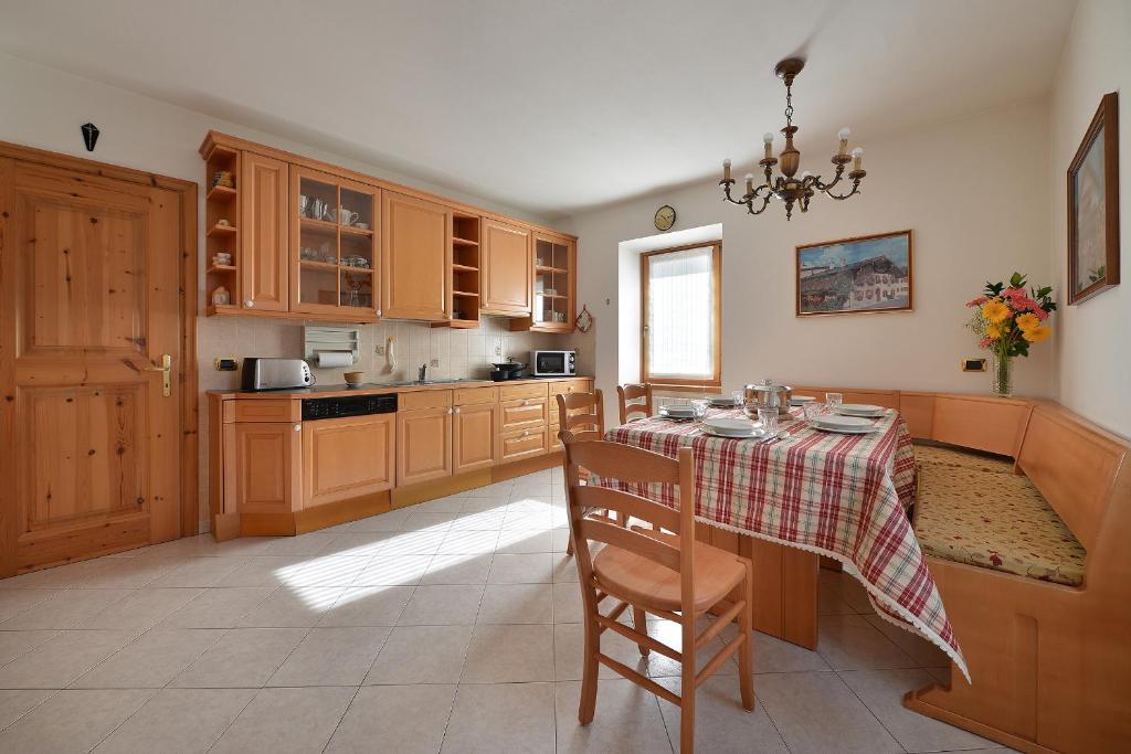 Kuchyň nebo kuchyňský kout v ubytování Casa Cola