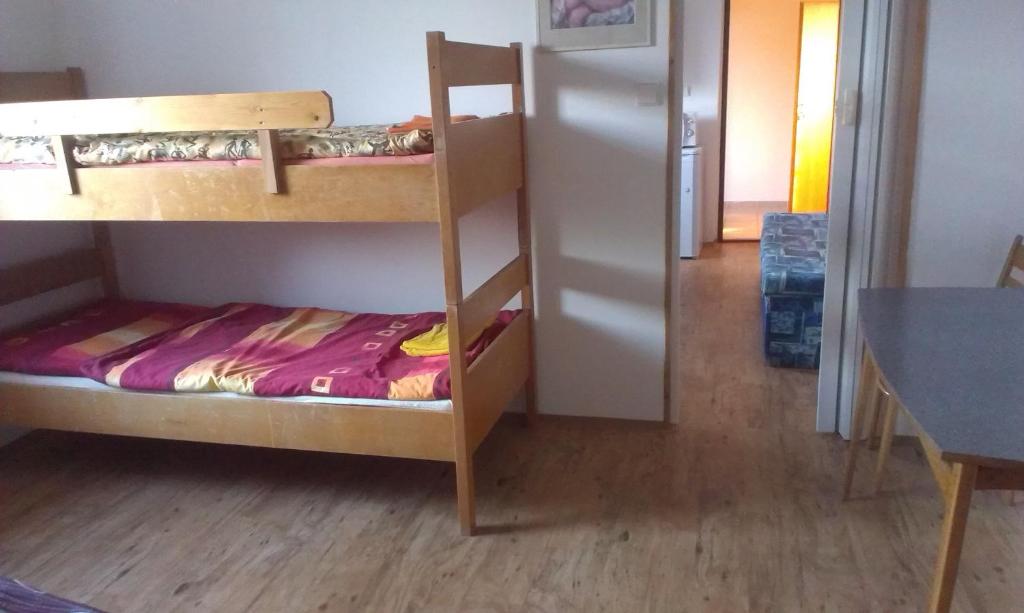 Postel nebo postele na pokoji v ubytování Pension Doctor