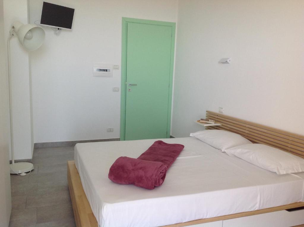 Postel nebo postele na pokoji v ubytování Punto di vista