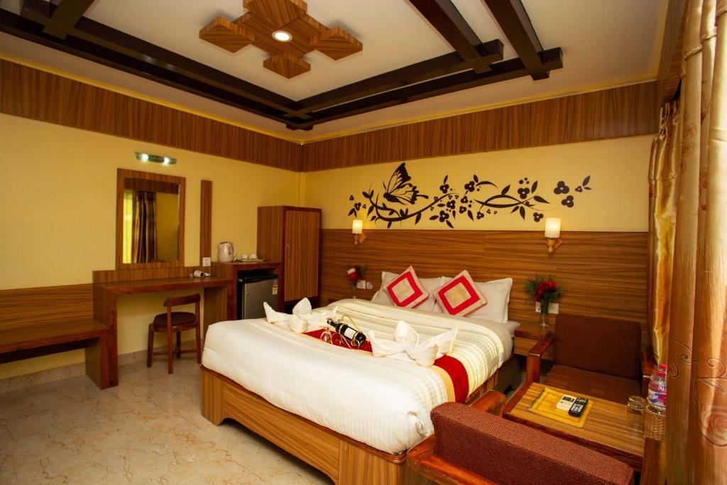 Letto o letti in una camera di Hotel Splendid View