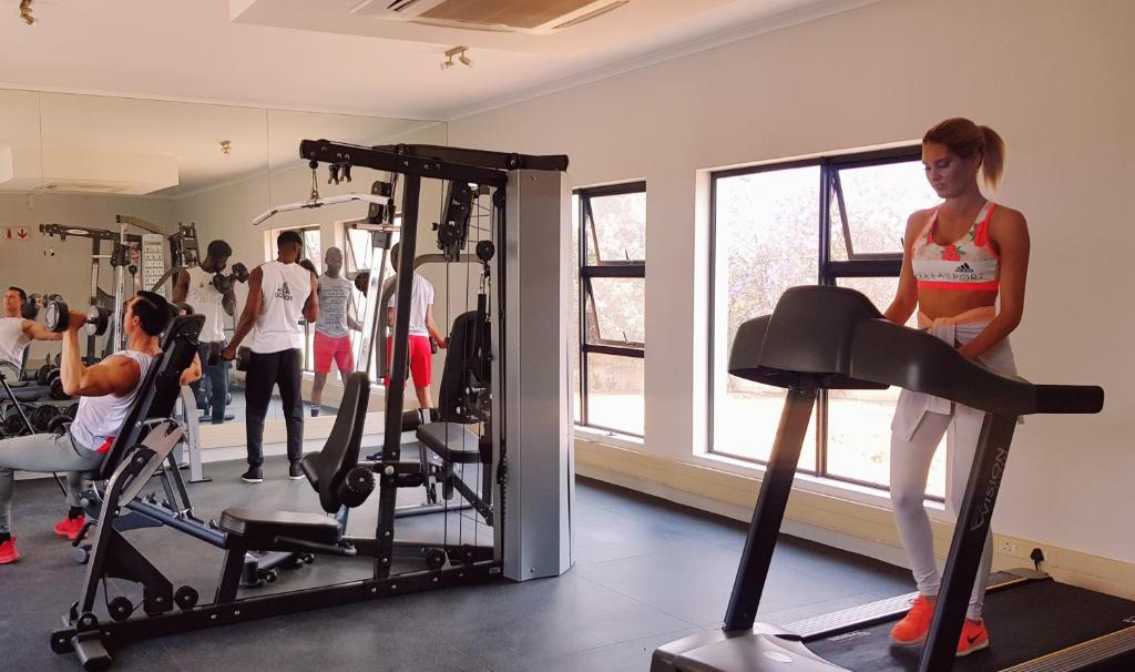 Fitness centrum a/nebo fitness zařízení v ubytování Innov8 Spaces
