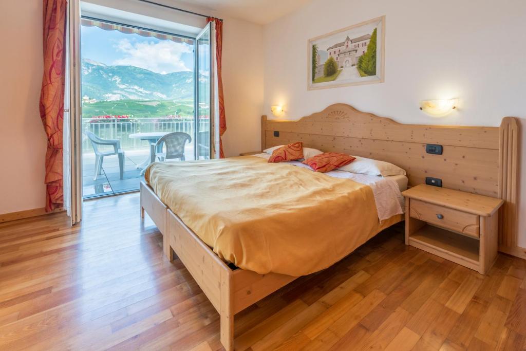 Postel nebo postele na pokoji v ubytování Agritur Casamela