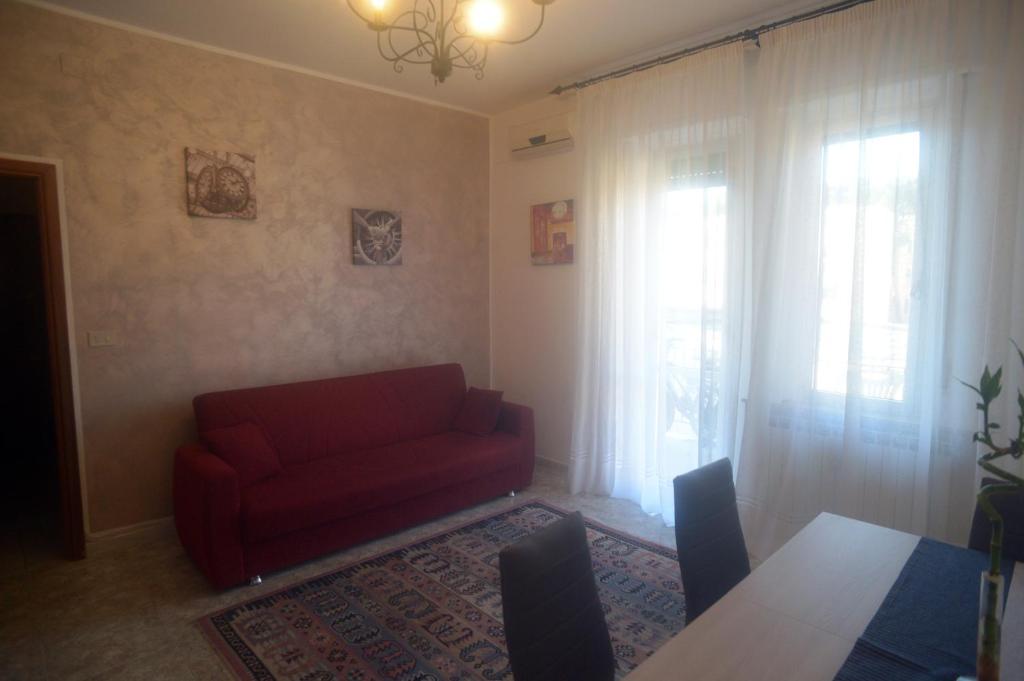 Posezení v ubytování Casa Graziella