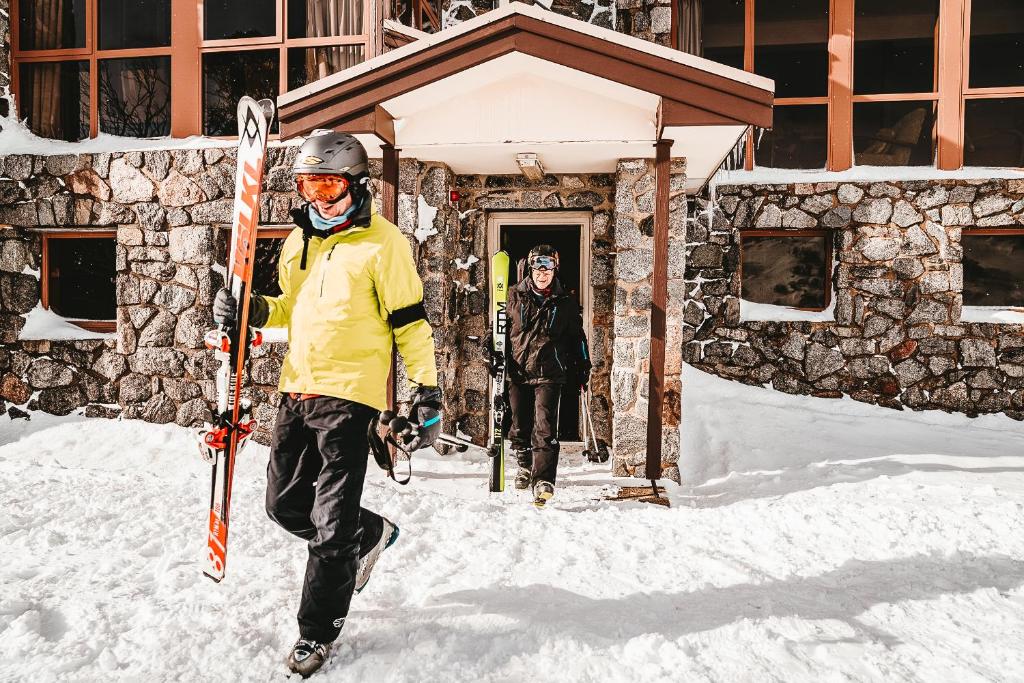 Boonoona Ski Lodge v zimě