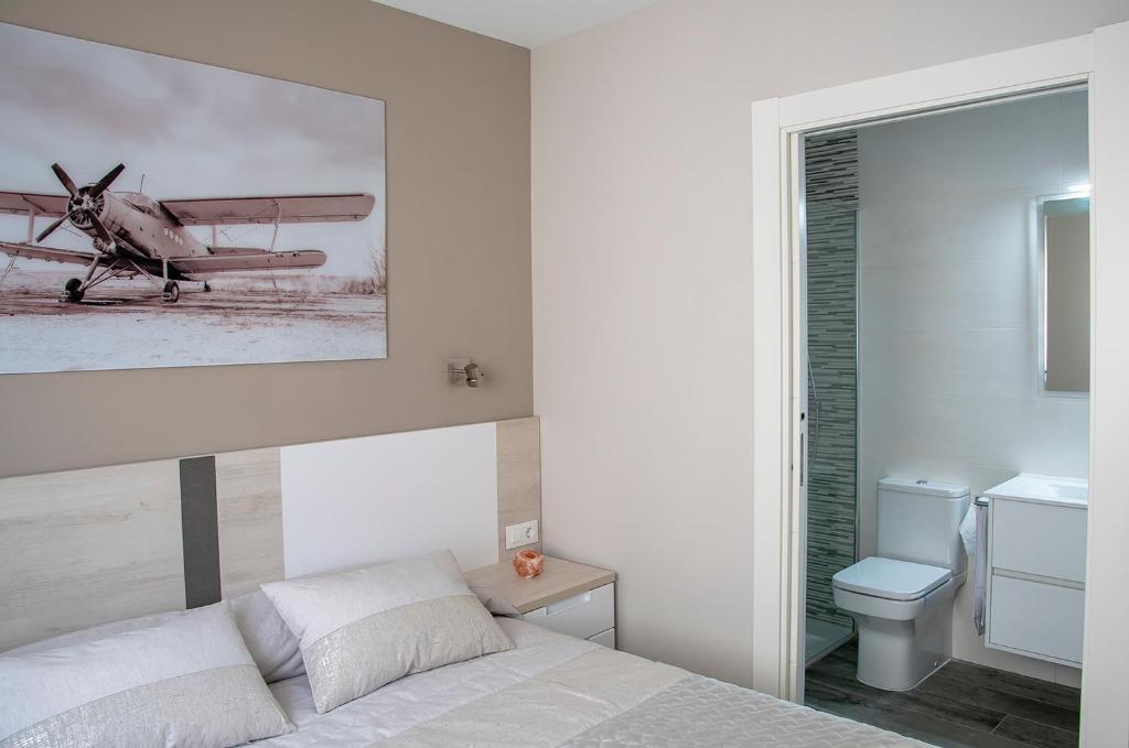 Kúpeľňa v ubytovaní Alojamiento Turistico La Casa del tio Cesar