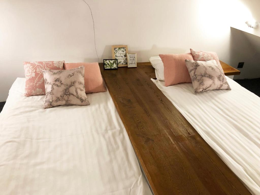 Posteľ alebo postele v izbe v ubytovaní Bednarska 18 - Loft by Homeprime