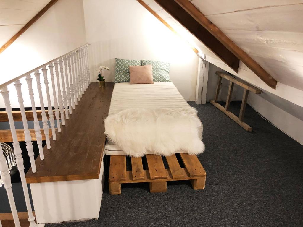 Posteľ alebo postele v izbe v ubytovaní Bednarska 18 - Loft by Homeprime