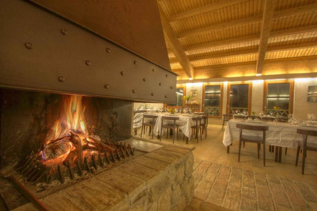 Restaurace v ubytování Agriturismo Cignale