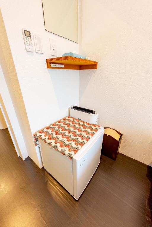 Postel nebo postele na pokoji v ubytování plat hostel keikyu asakusa karin