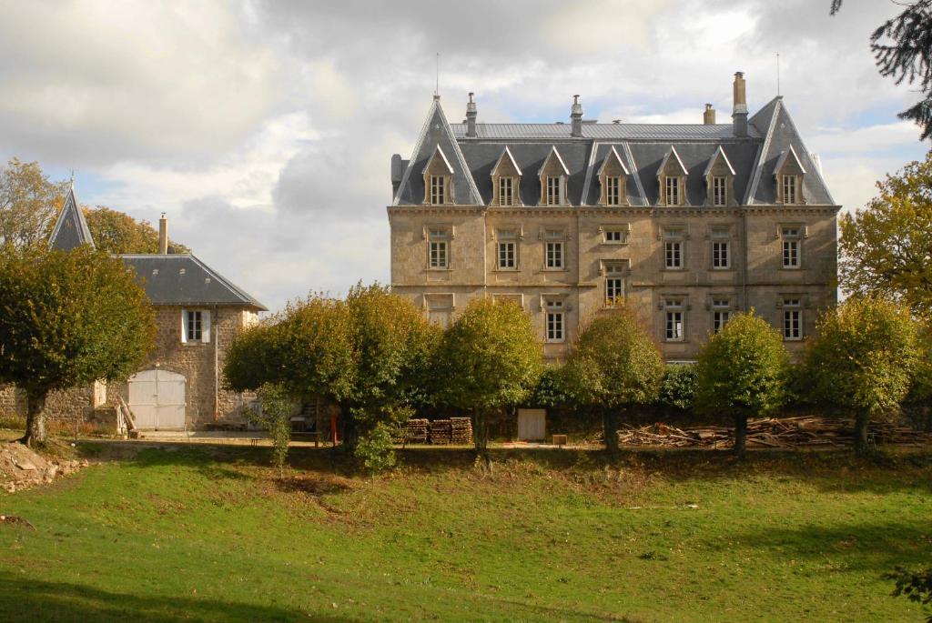 Zahrada ubytování Château des Faugs
