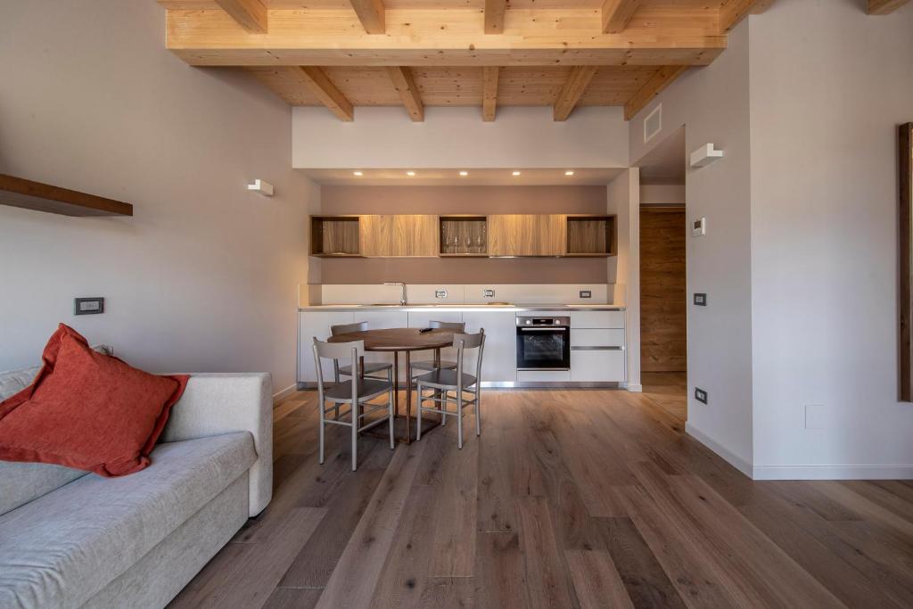 Kuchyňa alebo kuchynka v ubytovaní COBUE "Wine resort & Spa"