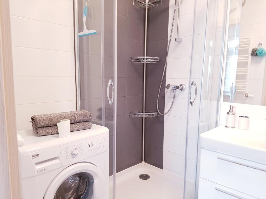 Kúpeľňa v ubytovaní ApartMorze apartamenty Fregata
