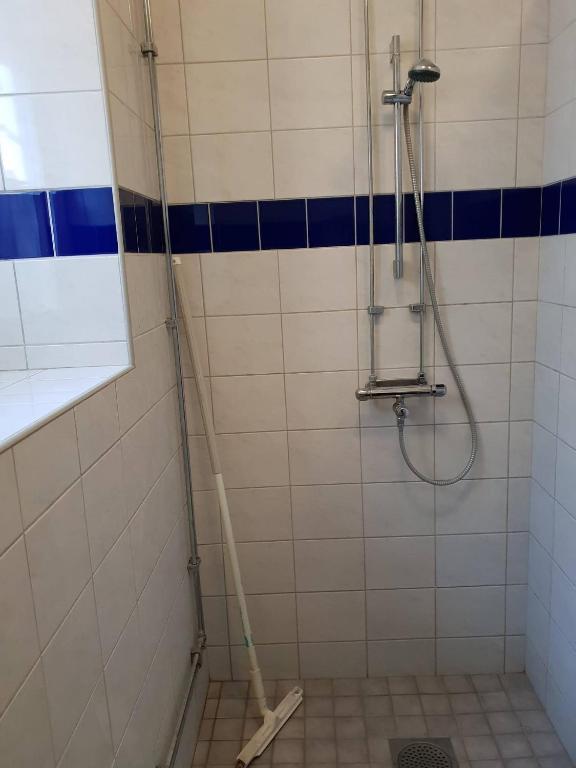 Koupelna v ubytování Visby Fängelse