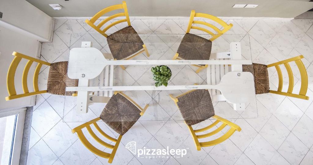 Posedenie v ubytovaní PizzaSleep -apartment-