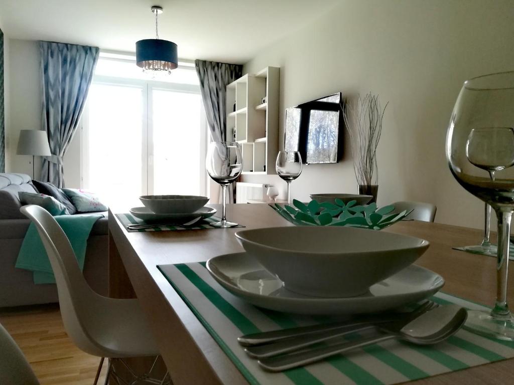 Nápoje v ubytovaní ApartMorze apartamenty Fregata