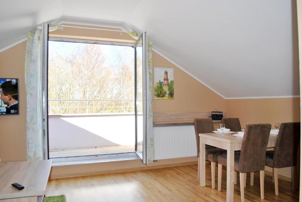 Posedenie v ubytovaní ApartMorze apartamenty Fregata