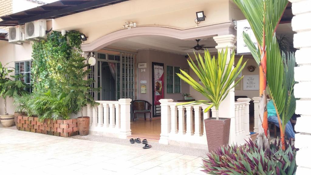 Zahrada ubytování Arfaan Guest House