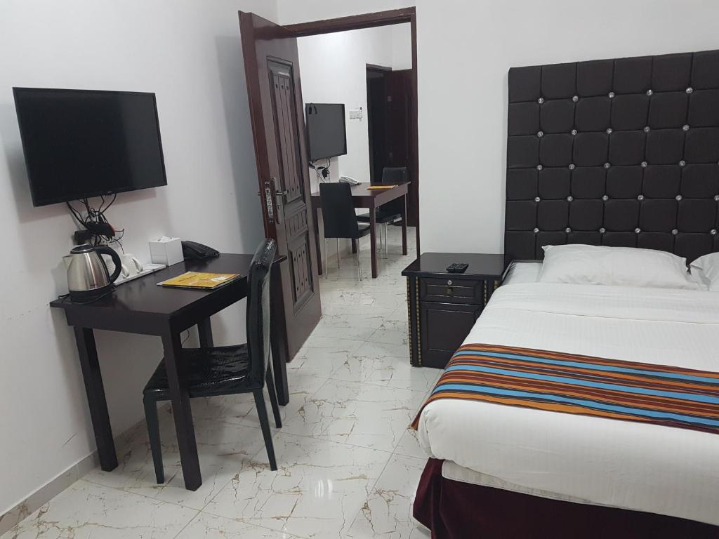 Voodi või voodid majutusasutuse Sea Hotel Apartment toas