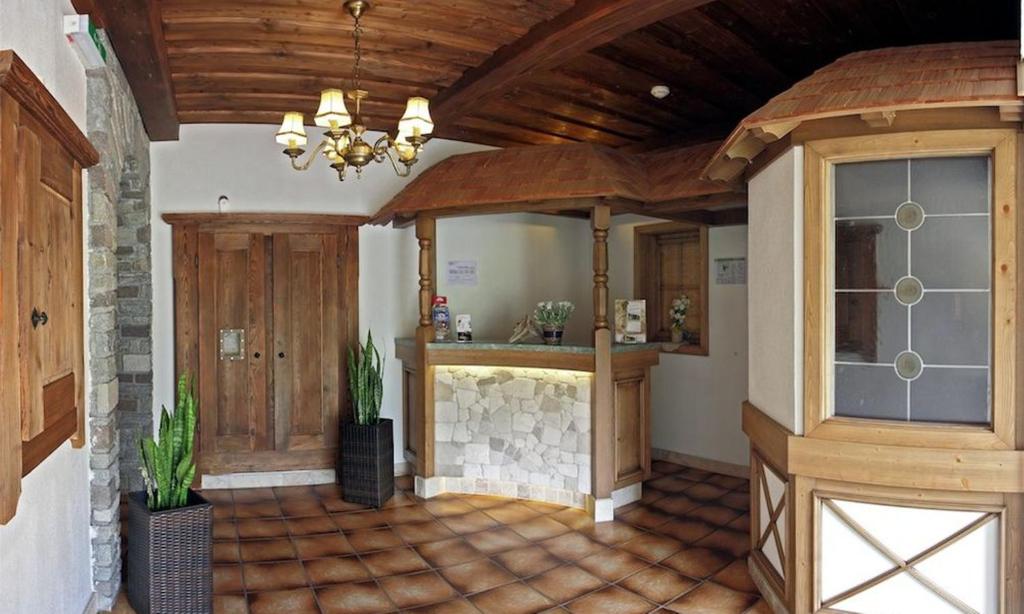 Kuchyň nebo kuchyňský kout v ubytování Hotel Garni Klocker