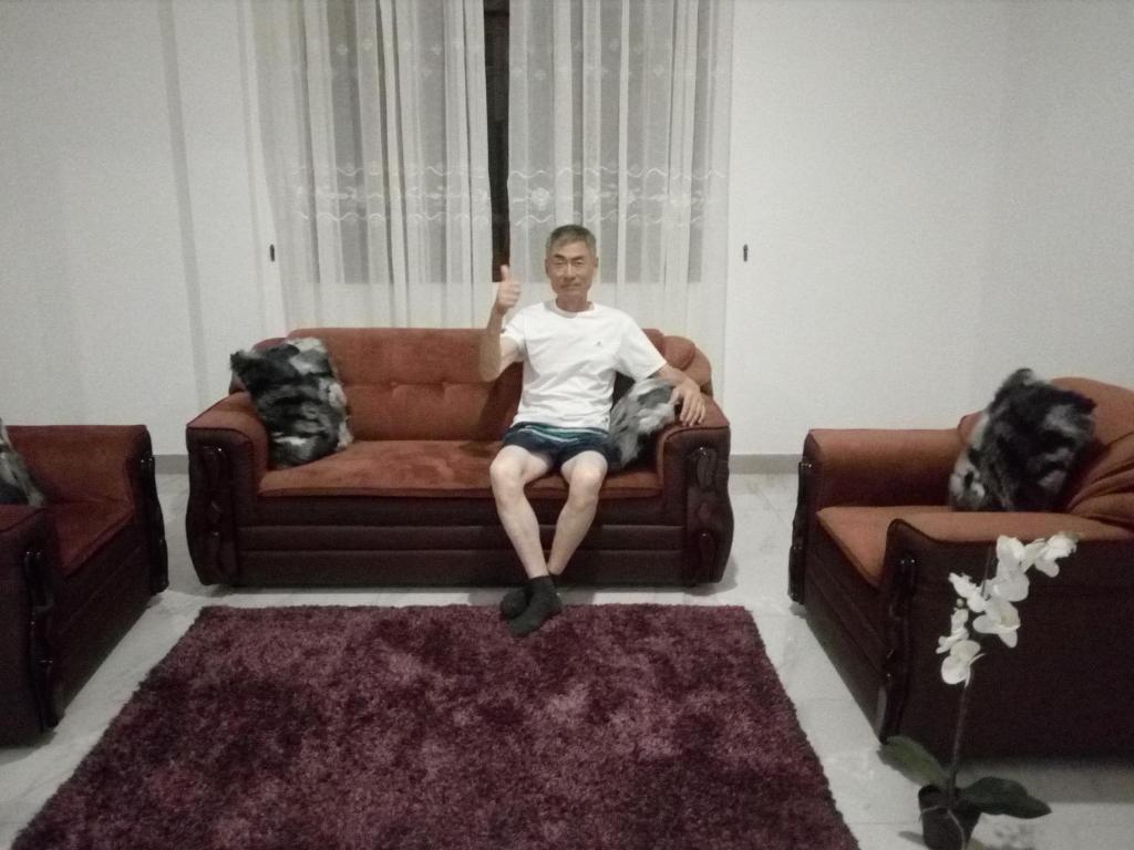 Posezení v ubytování Ciel Grand Villa