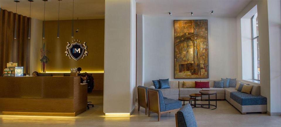 Posezení v ubytování Hotel Mansur Business & Leisure