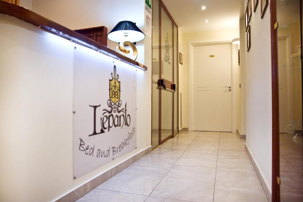 Certifikát, hodnocení, plakát nebo jiný dokument vystavený v ubytování B&B Lepanto