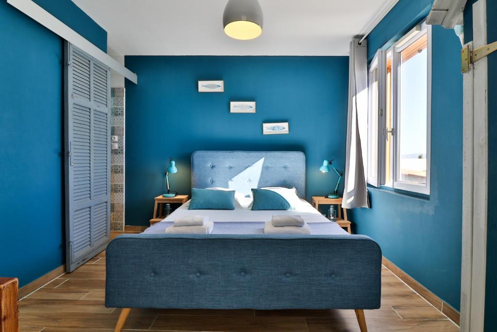 Postel nebo postele na pokoji v ubytování Hôtel La Bastide