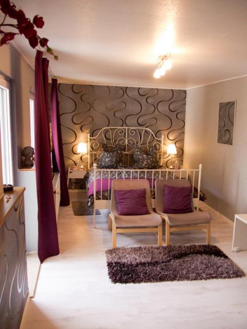 Posezení v ubytování Hotel Feldmaus