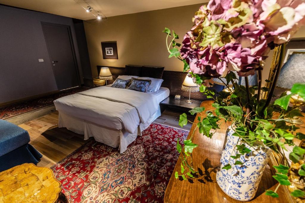 Postel nebo postele na pokoji v ubytování Avogaria 5 Rooms