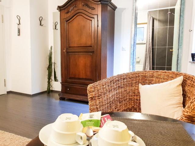 Posezení v ubytování Hotel Feldmaus