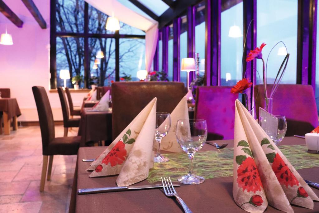 Posezení v ubytování Hotel Feldmaus