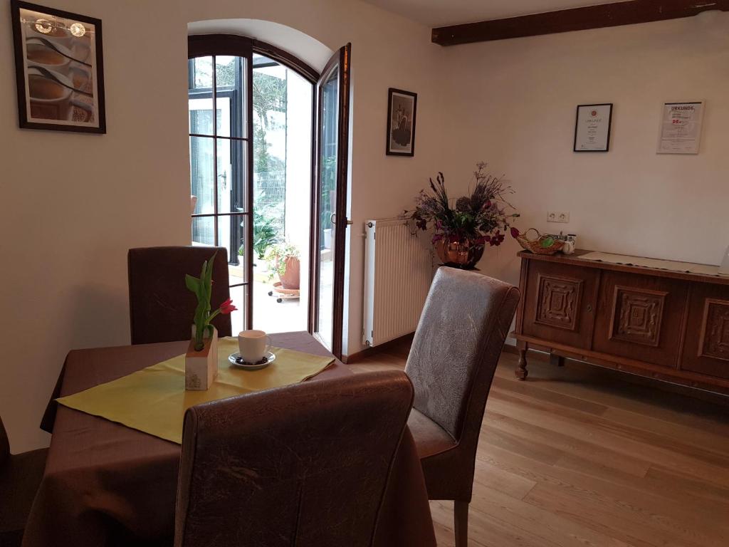 Posezení v ubytování Hotel Feldmaus