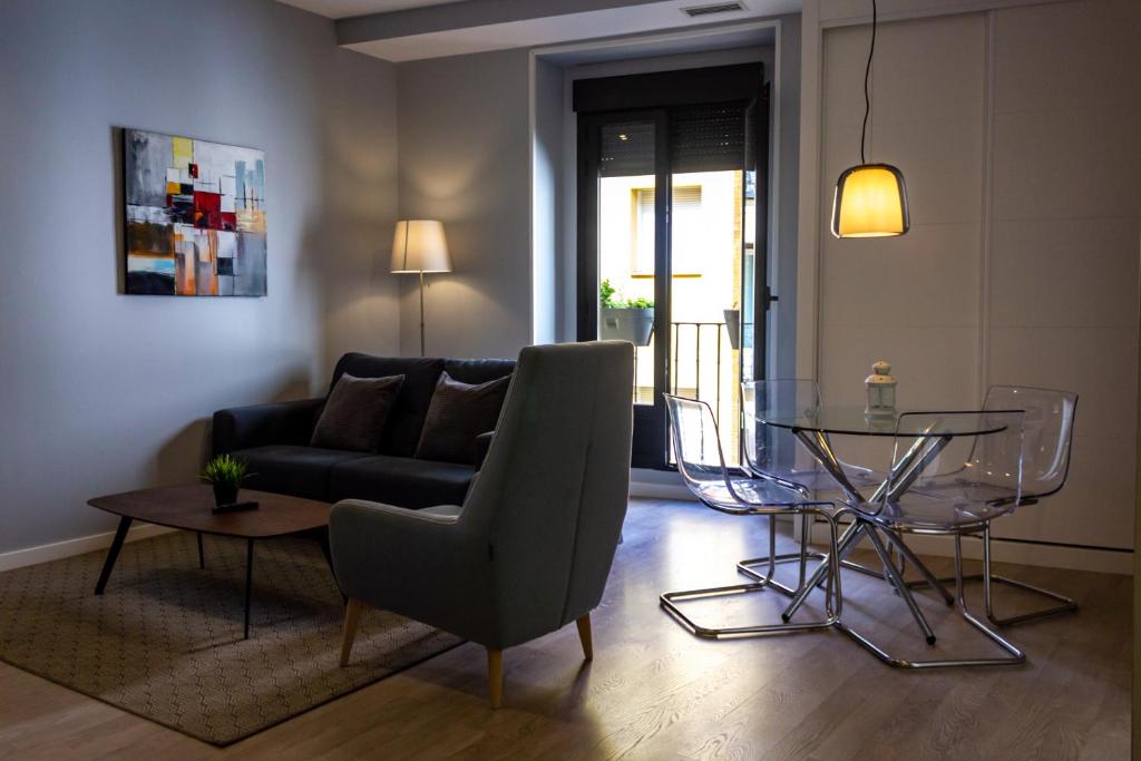 Posezení v ubytování Arenal Suites Puerta del Sol