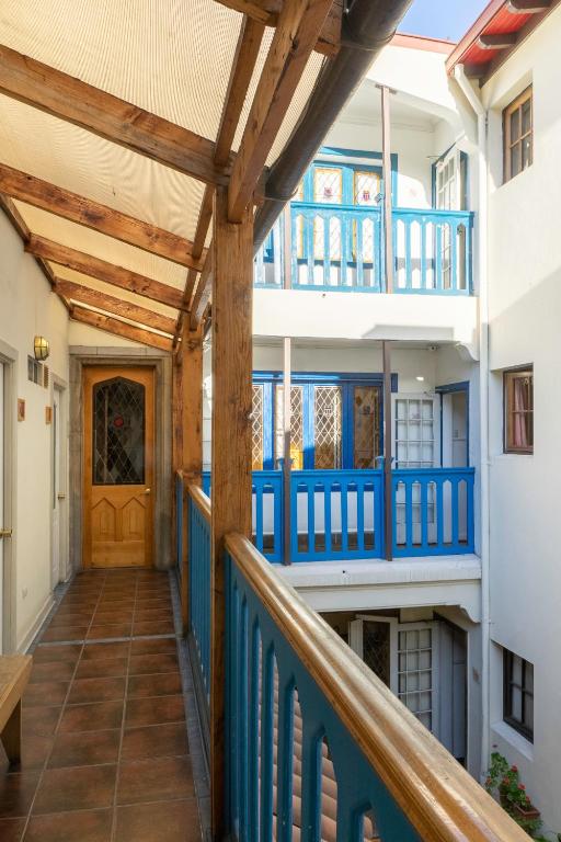 Balkón nebo terasa v ubytování Hostal Rio Amazonas